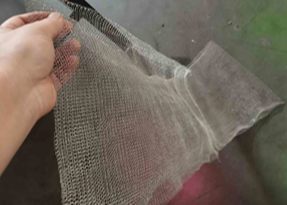 0.1mm To 0.3mm Stainless Steel Knitted Wire Mesh Monofilament Multifilament