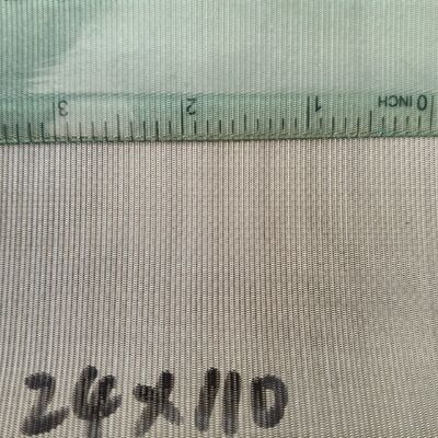 Stainless Steel Wire Mesh – 24×110 Mesh 0.25mm X 0.35mm Wire Stable Opening Size