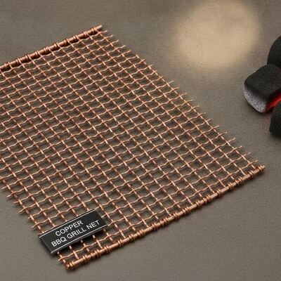 Rust Resistant 22 SWG Stainless Steel Crimped Wire Mesh with Customizable Length for BBQ Grill and Fencing