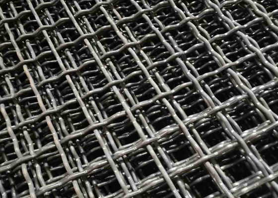 65mn वाइब्रेटिंग स्क्रीन मेष पैनल 30m X 2m एग्रीगेट्स स्क्रीनिंग के लिए