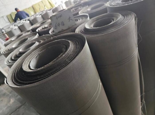 304 रिवर्स डच वेव वायर मेष मेष की संख्या 325/2300 तक 0.90X0.71 मिमी से 0.036X0.024 मिमी तक
