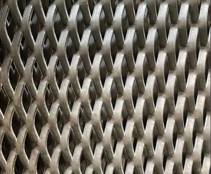 सजावटी एल्यूमीनियम विस्तारित तार धातु शीट एंटी-संक्षारक आसान संचालन