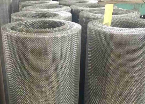 एसएस 304 स्क्वायर 400x200 एसएस बुना तार मेष उच्च शक्ति