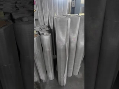 समाप्त स्टेनलेस स्टील से बुना जाल