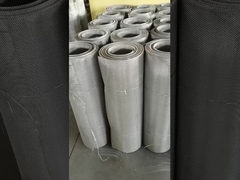 Ss316l स्टेनलेस स्टील सुरक्षा स्क्रीन मेष एंटीरोस्ट गर्मी प्रतिरोध