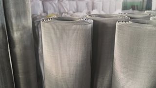 महीन निस्पंदन के लिए 38 मेष स्टेनलेस स्टील वायर मेष